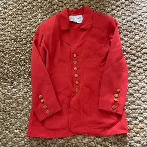 vintage 1980s Oscar de la Renta blazer